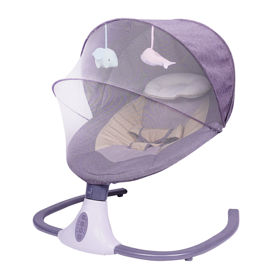 Siège à bascule automatique pour bébé – berceau confortable avec commandes intelligentes