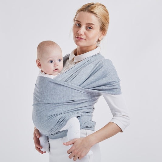 Écharpe porte-bébé ergonomique – confort mains libres pour les parents en déplacement