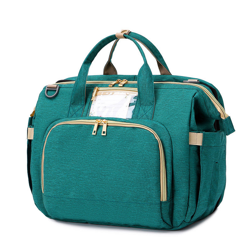 Sac à langer multifonction – avec berceau pliable et compartiments de rangement