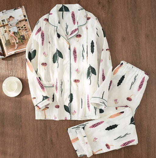 Ensemble de nuit de maternité 100 % coton – doux, respirant et adapté aux bosses