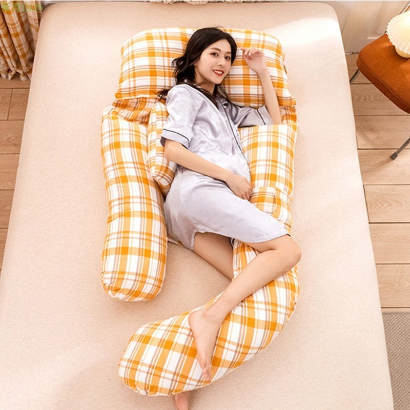 Coussin de maternité – soutien ergonomique pour le dos, le ventre et les jambes
