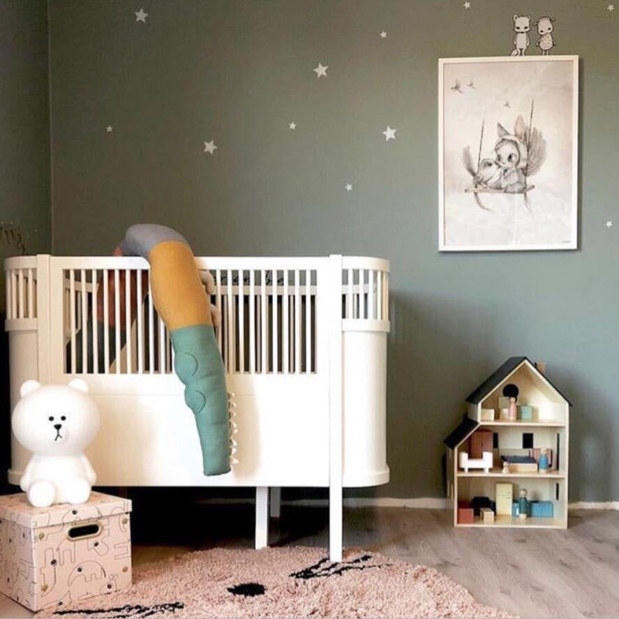 Coussin de protection pour lit de bébé – une barrière de sécurité mignonne et sûre pour les bébés