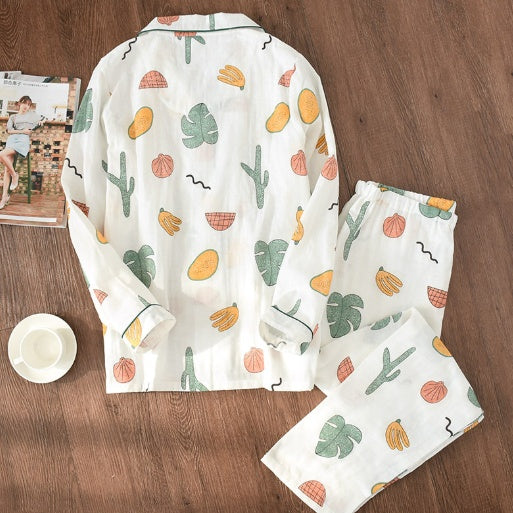 Ensemble de nuit de maternité 100 % coton – doux, respirant et adapté aux bosses
