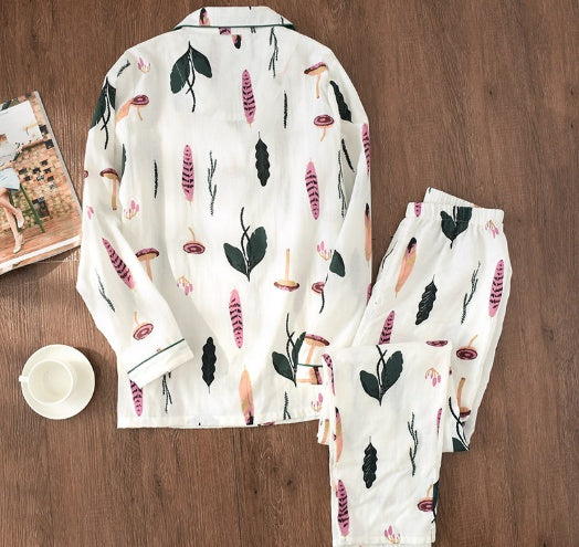 Ensemble de nuit de maternité 100 % coton – doux, respirant et adapté aux bosses