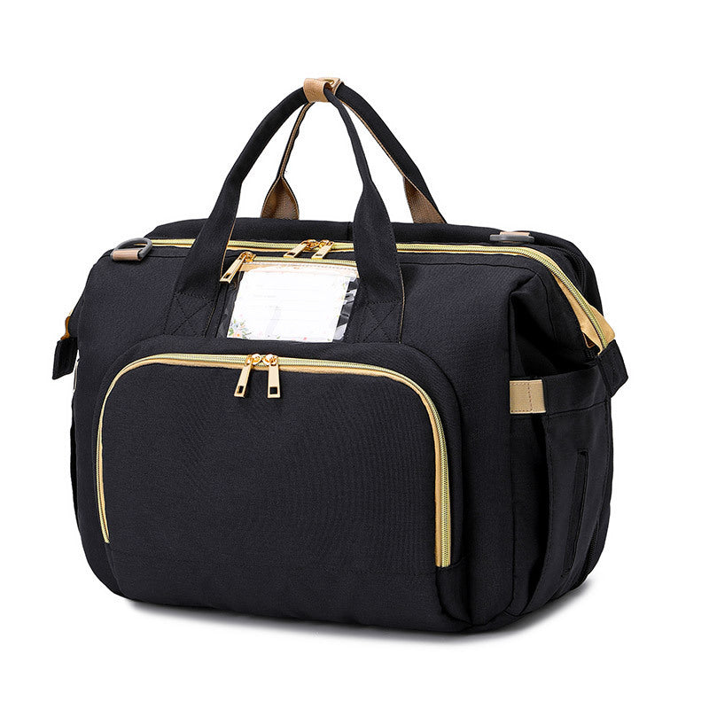 Sac à langer multifonction – avec berceau pliable et compartiments de rangement