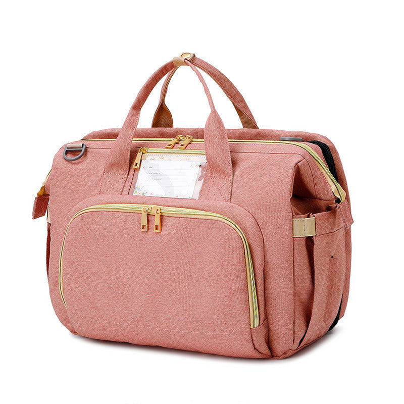 Sac à langer multifonction – avec berceau pliable et compartiments de rangement