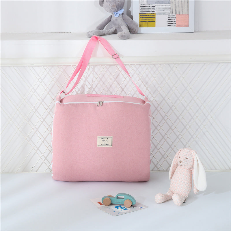 Lit bébé de voyage compact – transat en coton respirant et lavable