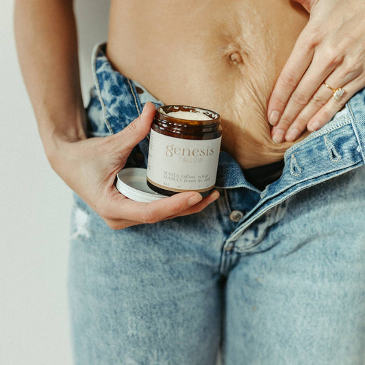 Mama Tallow Whip — Baume nourrissant pour la grossesse et le post-partum