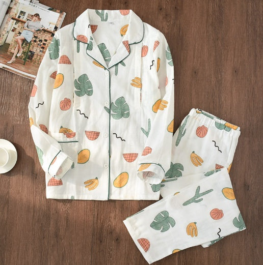 Ensemble de nuit de maternité 100 % coton – doux, respirant et adapté aux bosses