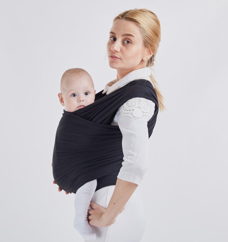 Écharpe porte-bébé ergonomique – confort mains libres pour les parents en déplacement