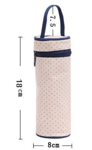 Ensemble de sac à langer pour mamans – comprend un sac à langer, un porte-biberon et des attaches pour poussette