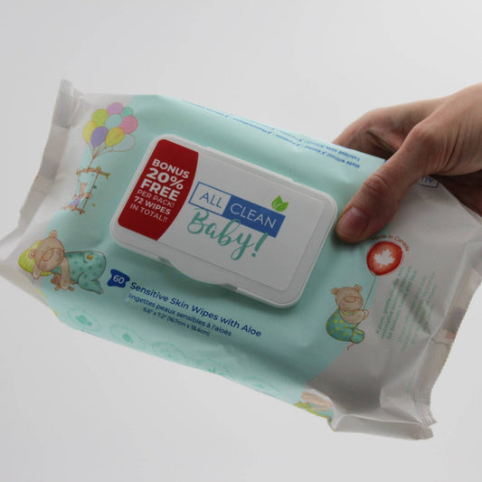 Lingettes pour bébé Pure Water — Fabriquées au Canada et ultra-douces