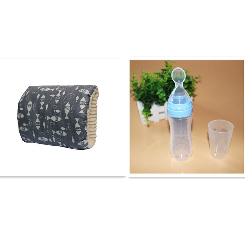 Coussin d'allaitement pour bébé – support en coton doux pour un confort d'allaitement optimal