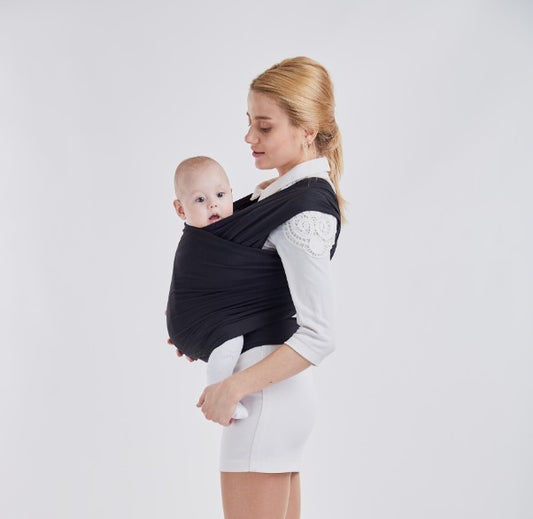 Écharpe porte-bébé ergonomique – confort mains libres pour les parents en déplacement