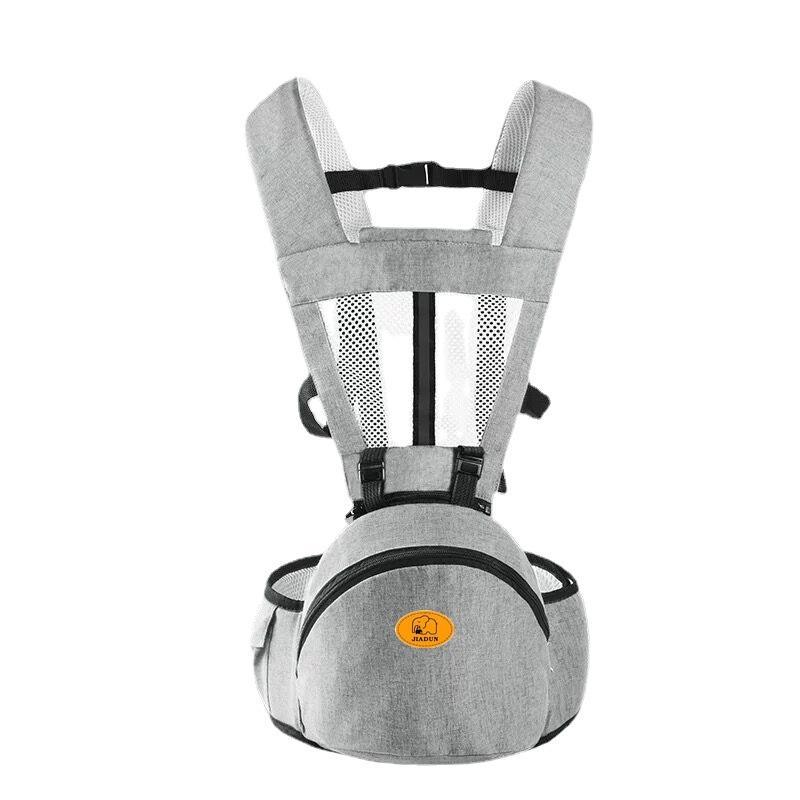 Porte-bébé ergonomique pour siège de hanche – tabouret de taille avec sangles réglables, poche de rangement et rembourrage doux
