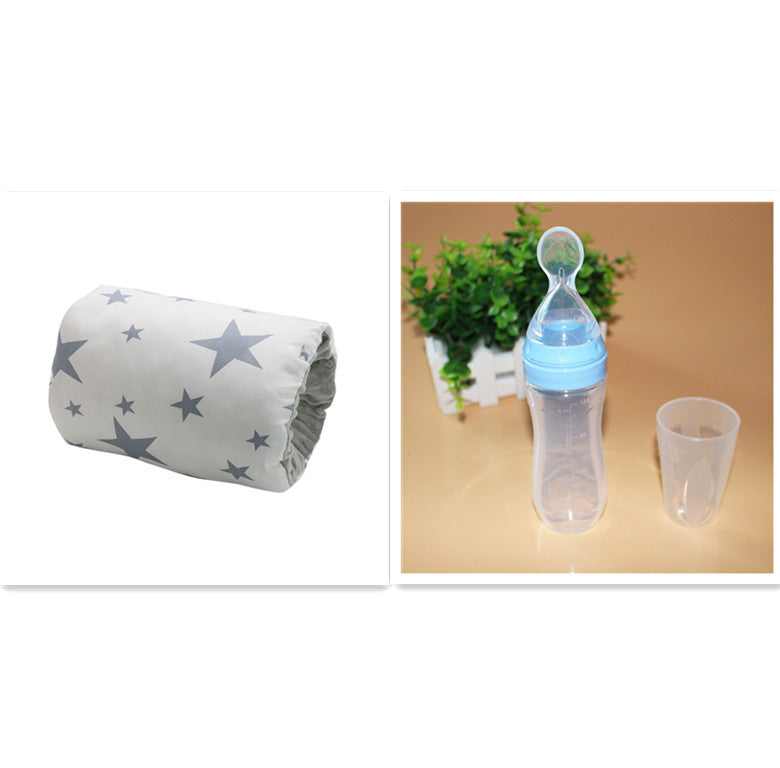 Coussin d'allaitement pour bébé – support en coton doux pour un confort d'allaitement optimal