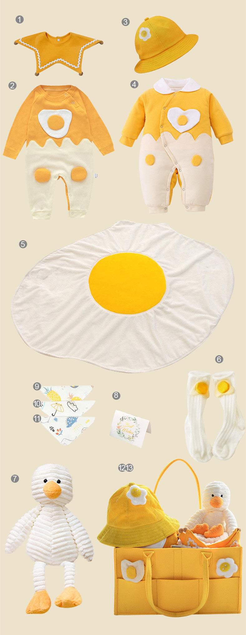 Coffret cadeau pour nouveau-né – tenue d'été pour bébé fille avec robe de princesse