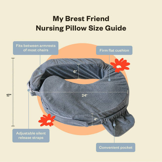 Coussin d'allaitement de luxe My Brest Friend™