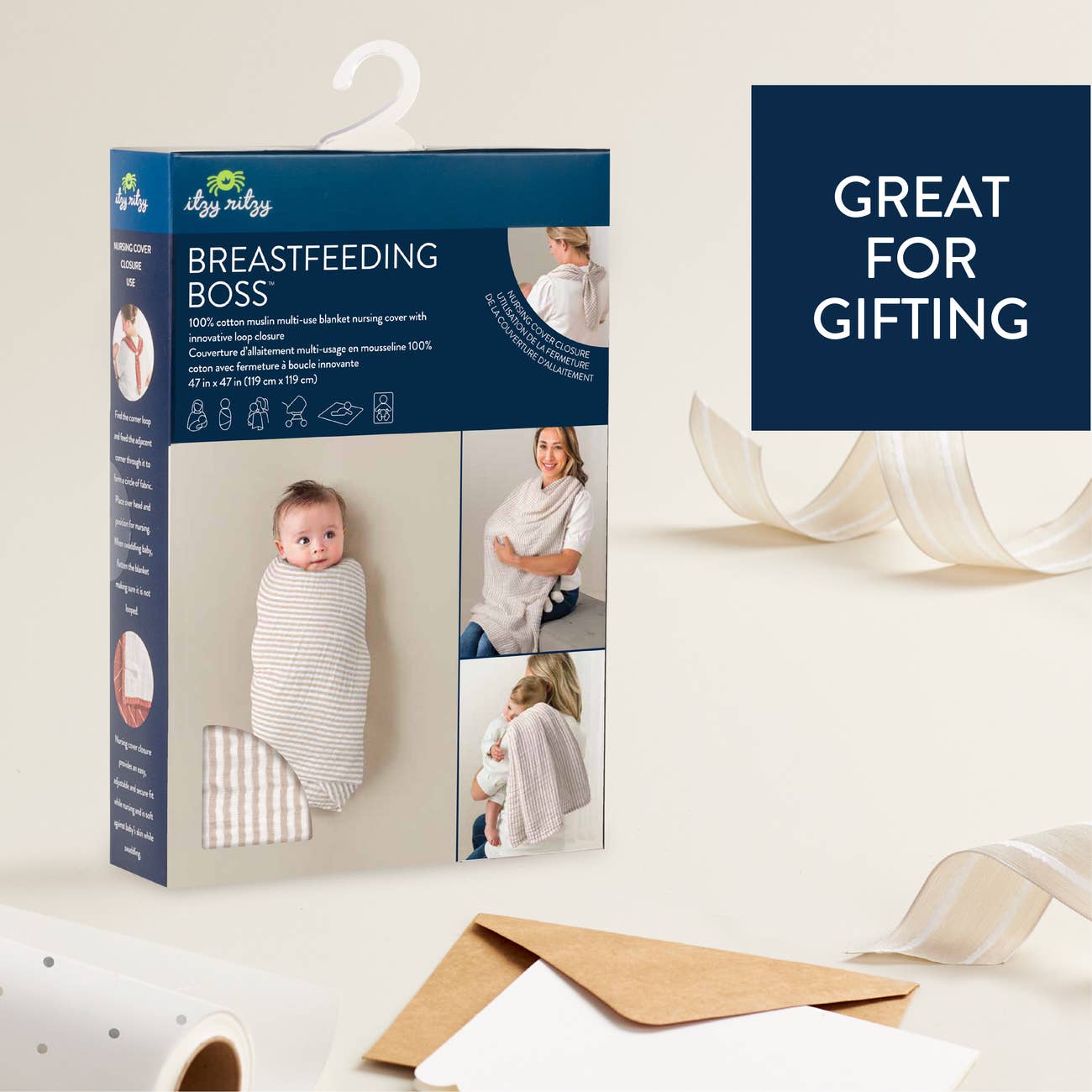 Breastfeeding Boss - Couverture d'allaitement
