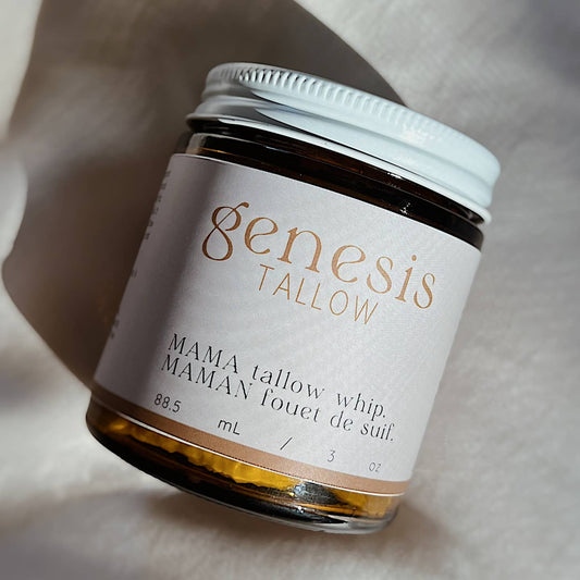 Mama Tallow Whip — Baume nourrissant pour la grossesse et le post-partum
