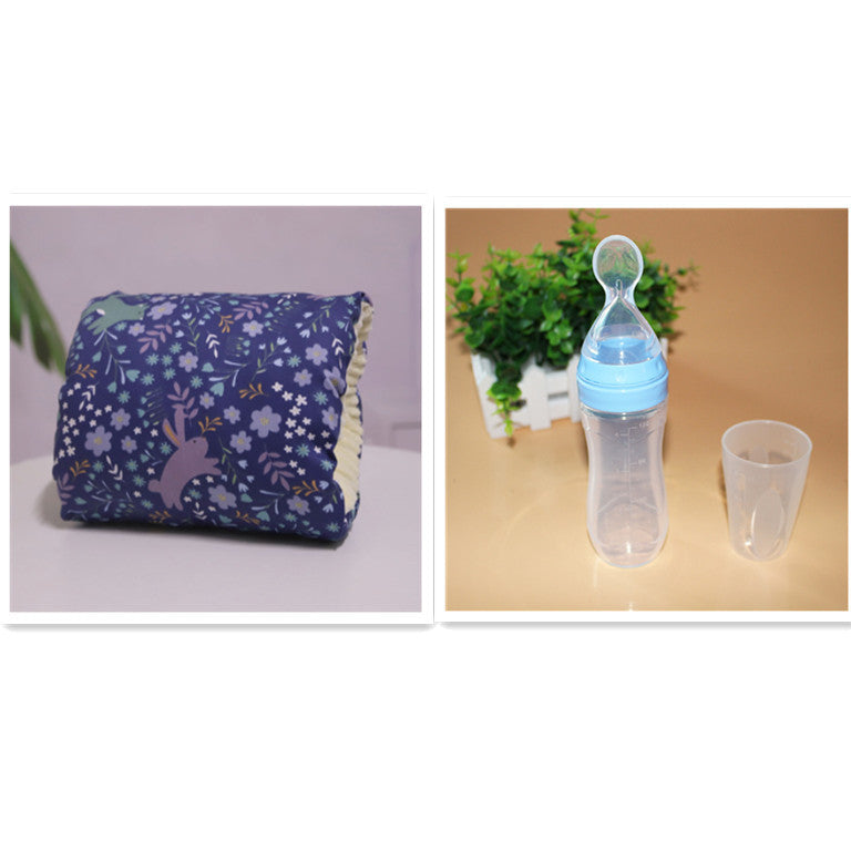 Coussin d'allaitement pour bébé – support en coton doux pour un confort d'allaitement optimal