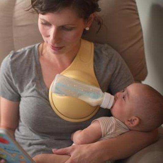 Porte-biberon pour bébé – mains libres, flexible et adapté aux parents 