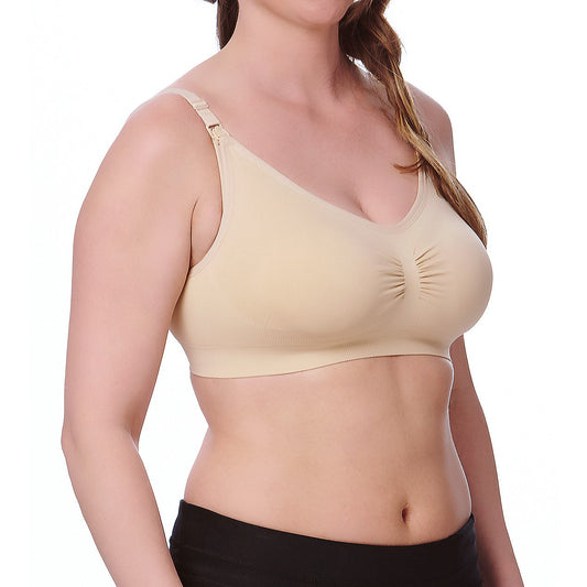 Soutien-gorge d'allaitement sans coutures : confort, maintien et facilité pour chaque maman