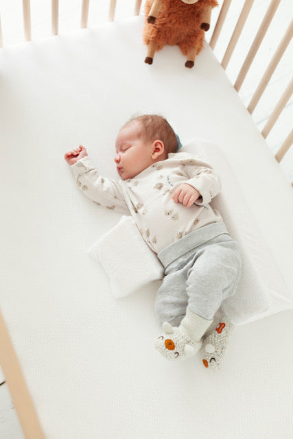 Oreiller de positionnement latéral ajustable — Support pour plagiocéphalie