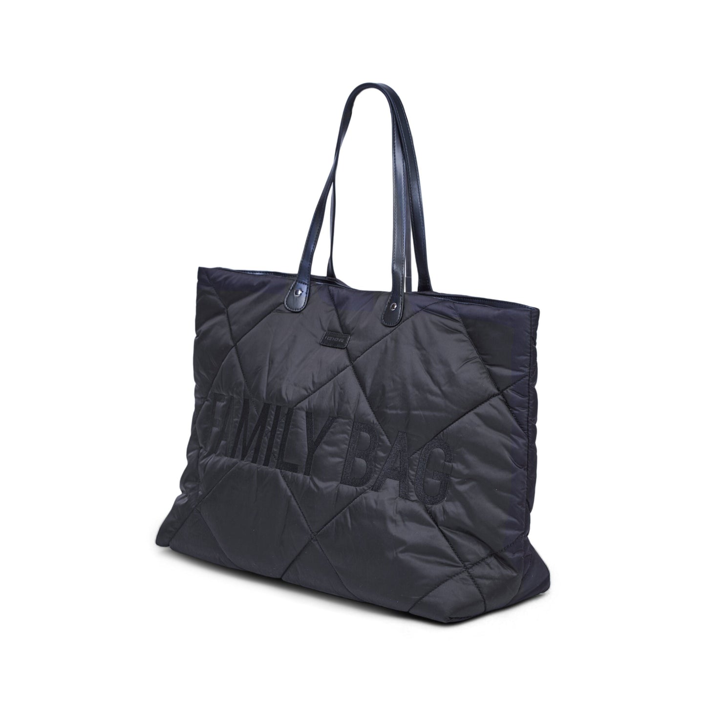 Sac familial — matelassé noir