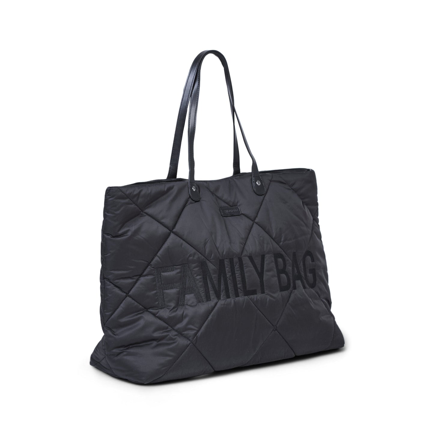 Sac familial — matelassé noir