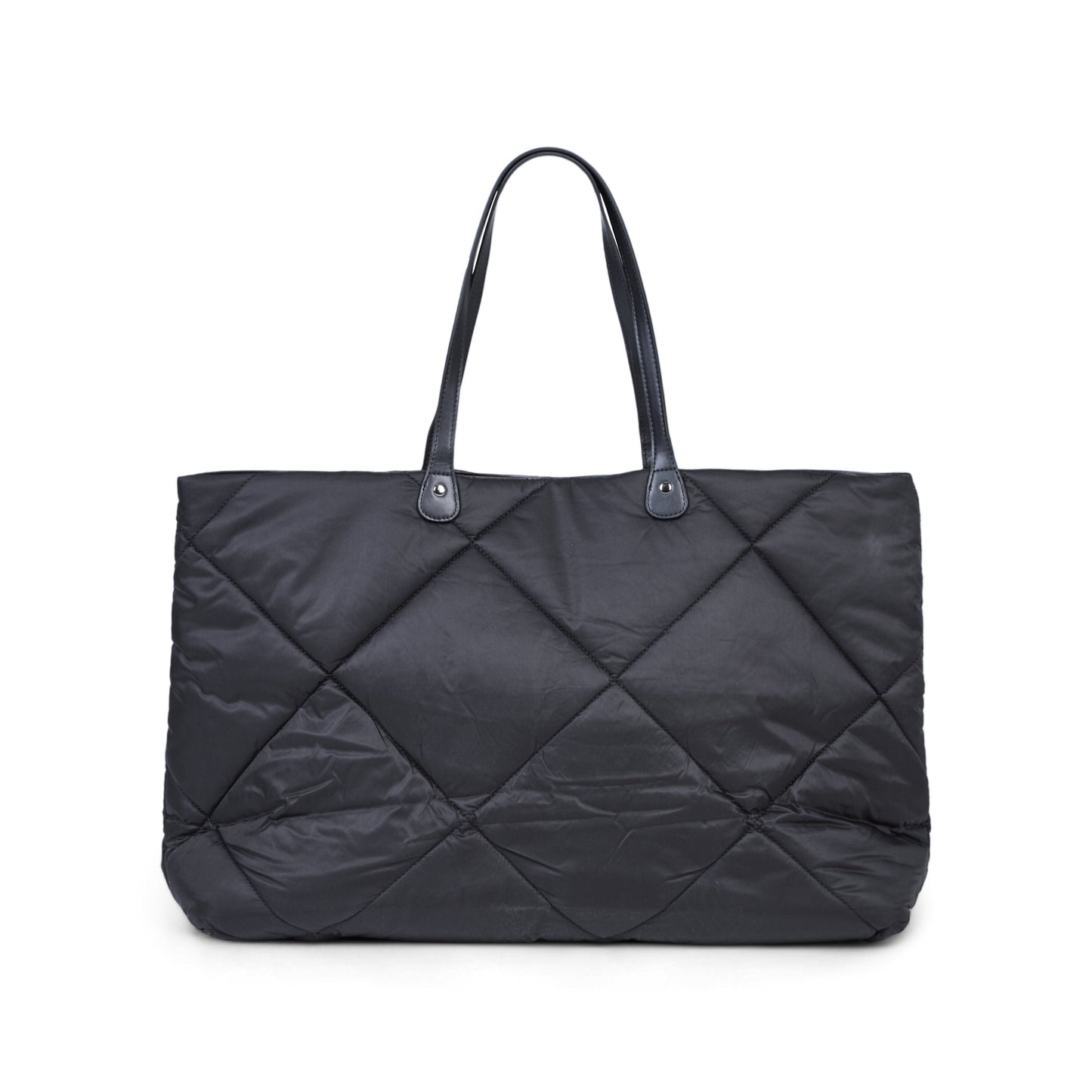 Sac familial — matelassé noir