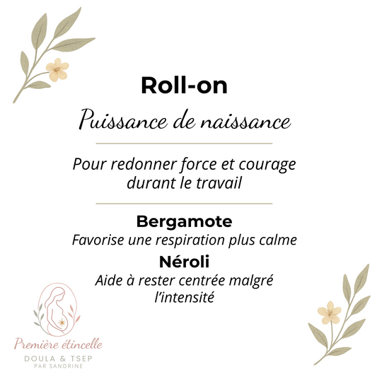 Pouvoir de Naissance — Roll-on d'Huile Essentielle Naturelle (10 ml)